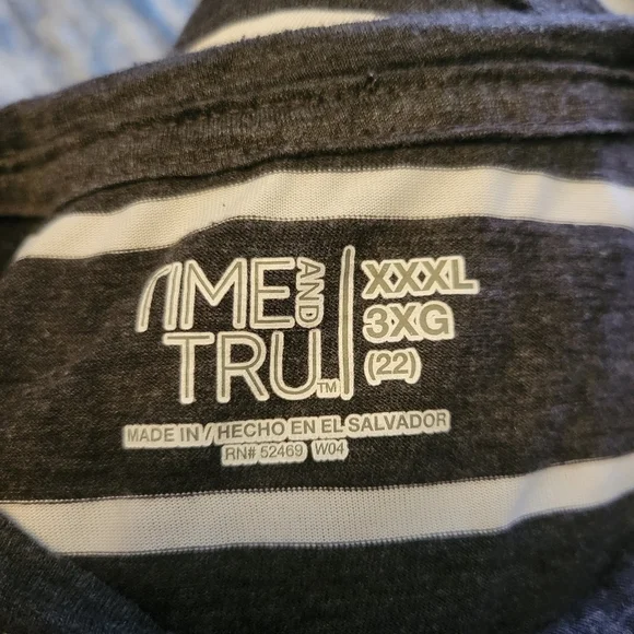 Time and Tru Size 3X tshirt - Picture 2 of 4
